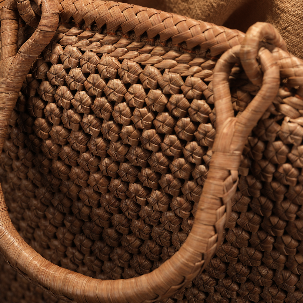 Zanefolia Handwoven Vine Crossbody Bag