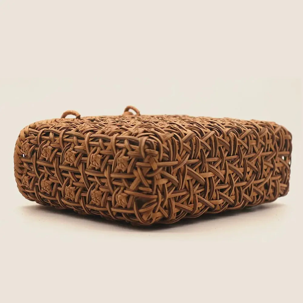 2026 New Chinese Style Rose Grapevine Woven Bag | Intangible Cultural Heritage Handcrafted Crossbody Handbag