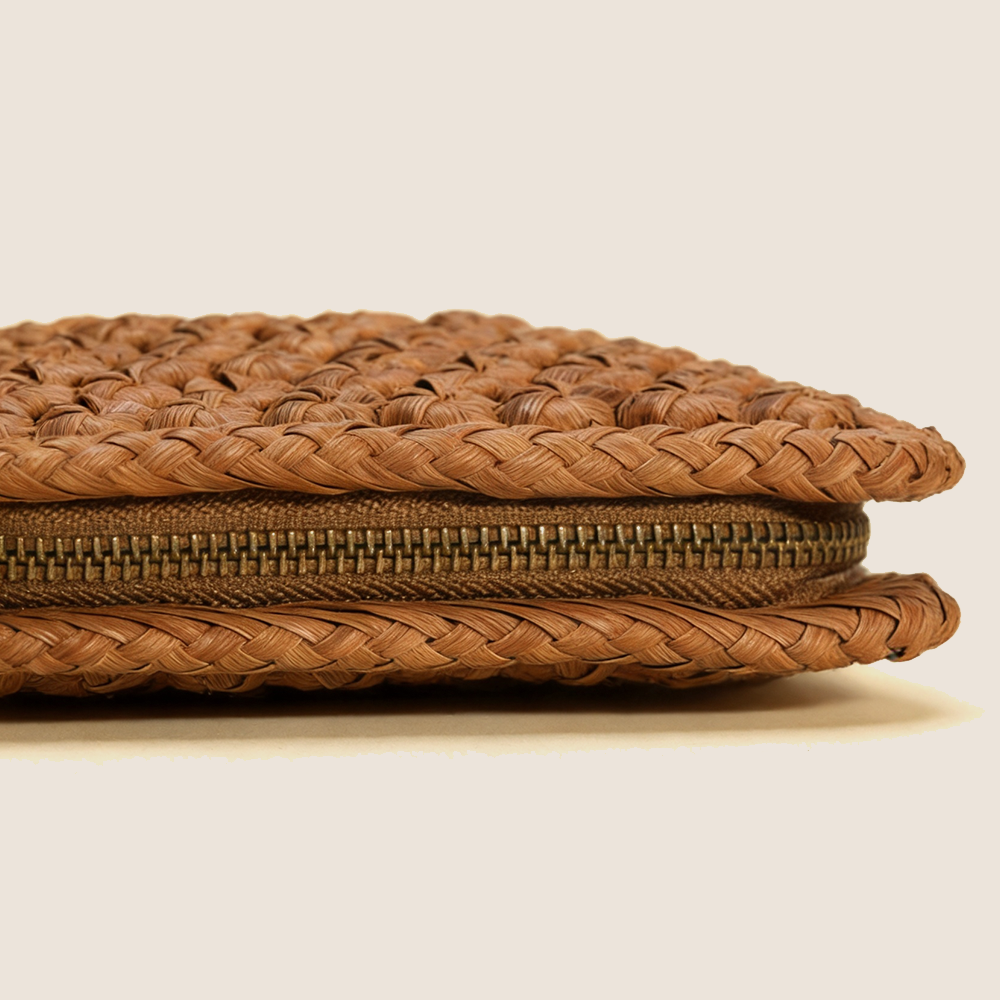 Zanefolia Handwoven Natural Vine Wallet