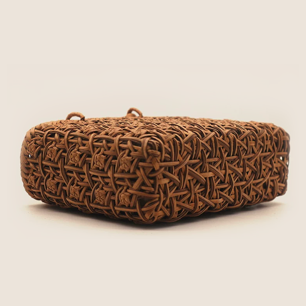2026 New Chinese Style Rose Grapevine Woven Bag | Intangible Cultural Heritage Handcrafted Crossbody Handbag