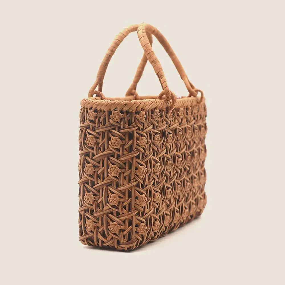2026 New Chinese Style Rose Grapevine Woven Bag | Intangible Cultural Heritage Handcrafted Crossbody Handbag